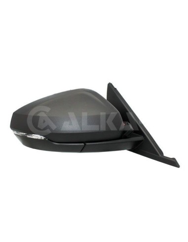 Electric right rearview mirror for a1 sportback 2018- 6 pin black cap arrow