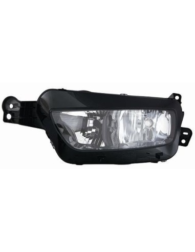 Right headlight 2h7 electric for citroen c4 picasso 2013 onwards black