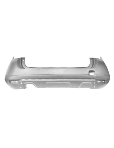 Rear bumper primer with molding holes for dacia duster 2010 onwards
