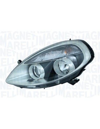 Right headlight h1 h1 with electric motor for lancia musa 2011 onwards