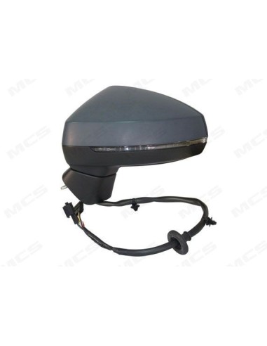 Foldable electric left rearview mirror for a3 4p 2013 onwards arrow 12 pin
