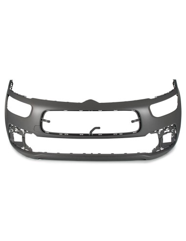 Front bumper with park sensor holes for c4 picasso-gran picasso 2016 onwards