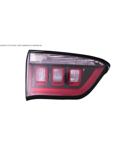 Inner right rear light a for jeep compass 2017 onwards