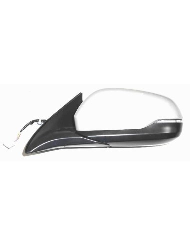 Black electric foldable left rearview mirror for hr-v 2015- with 5 pin arrow