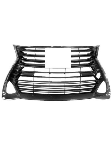 Front grille with chrome molding for lexus gs 2015 onwards