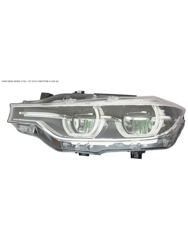 Left electric led headlight for bmw 3 series f30-f31 2015 onwards