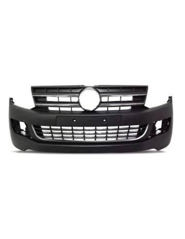 Front bumper with chrome molding for for vw amarok 2010 onwards