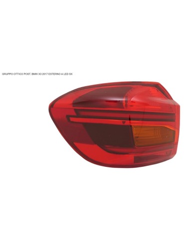 Left outer led tail light headlight for bmw x3 g01 2018 onwards