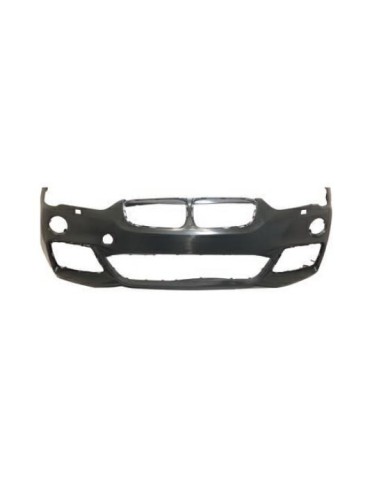Front bumper primer with headlight washer holes for bmw x1 f48 2015 in poim-tech