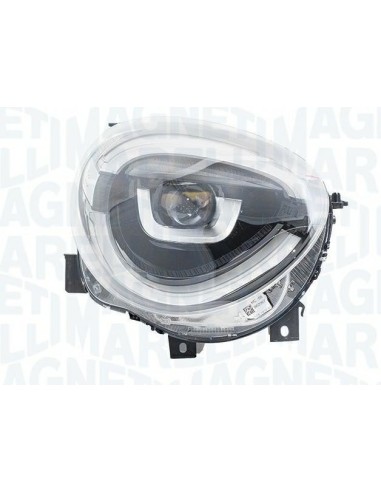 Right led headlight for fiat 500 x 2018 onwards