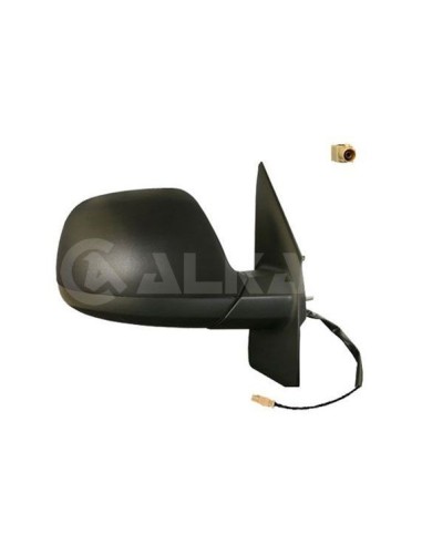 Espejo retrovisor derecho manual negro para transporter 2010- antena de radio