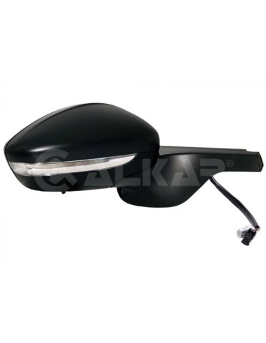 Foldable black electric right rearview mirror for c3 2016- 10pin probe arrow