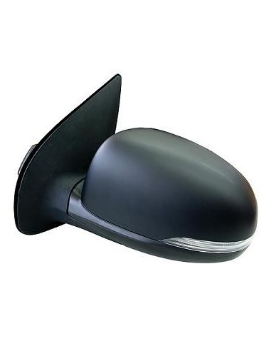 Specchio retrovisore sinistro elettrico nero per hyundai i20 2012- freccia 5 pin