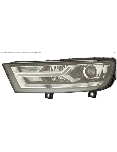Front right headlight xenon electric drl led for q7 2015 onwards