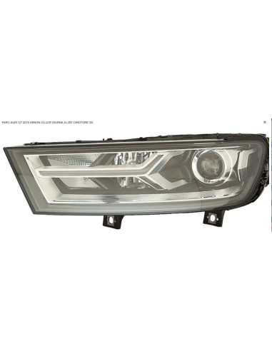 Front left headlight xenon electric drl led for q7 2015 onwards