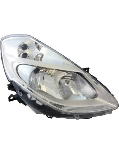 Faro derecho 2h7 para renault clio 2009 a 2011 chrome valeo