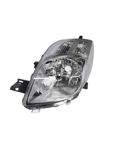 Faro izquierdo h4 para toyota yaris 2006 a 2009 valeo