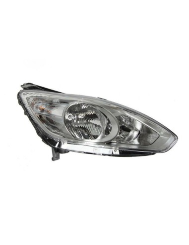 Right front headlight h1e h7 electric for ford c-max 2010 onwards