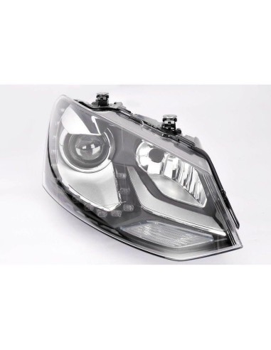 Faro luz proyector delantera derecha para Volkswagen Polo 2009 2013 bixenon led