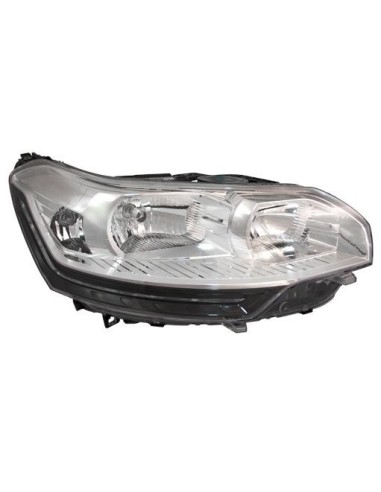 Scheinwerfer Projektor Vorne Rechts für Citroen c5 2010 IN Dann Mit DRL LED