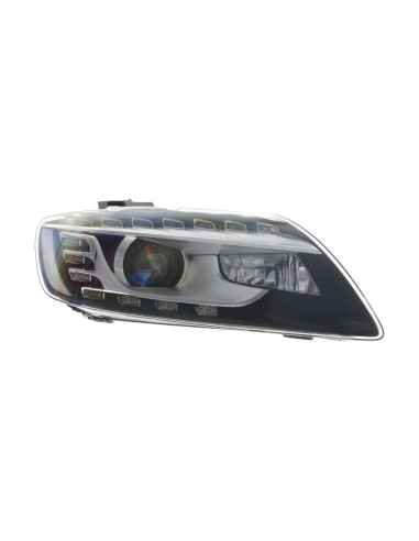 Projecteur feu avant droite pour Audi Q7 2009 à 2015 bixenon led