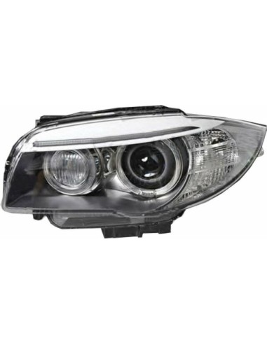 Left headlight for the BMW Series 1 Coupe and81 E82 2011 onwards xenon din.
