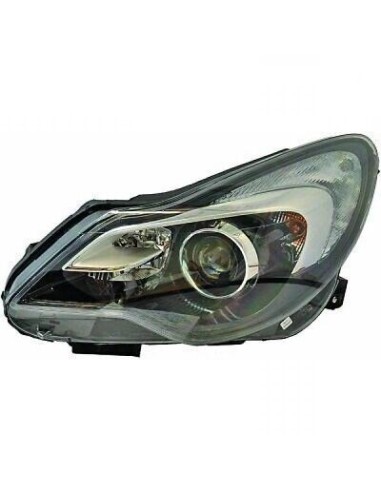 Headlight left front headlight for Opel Corsa d 2011 onwards dynamic