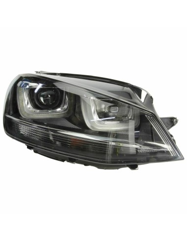 Faro anteriore destro per vw golf 7 2012 al golf 7 gti 2013 in poi bixenon d