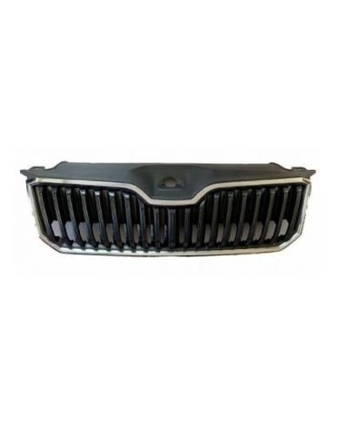 Complete grille cover with chrome plating for skoda superb 2015 onwards
