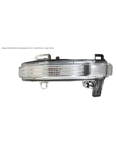 Luz Intermitente Retrovisor Derecho para Vw Crafter 2016 en adelante Man Tge 2016 en adelante