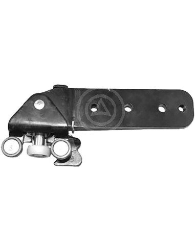 Lower roller and left sliding door bracket for Qubo Fiorino Nemo Bipper 2007-