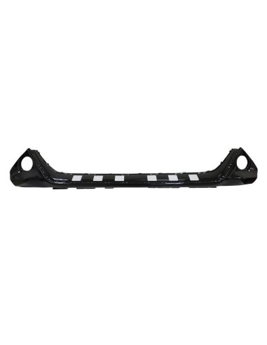 Glossy black lower front bumper molding for toyota aygo 2018 onwards