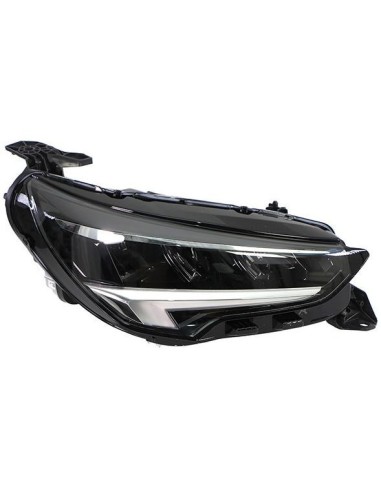 Left headlight with eco led guide for opel corsa f 2020 onwards
