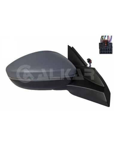 Right rearview electric thermal primer for 208 2019 onwards 8 pin probe