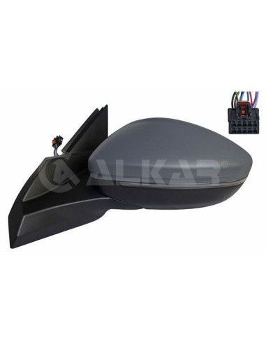 Left rearview electric thermal primer for 208 2019 onwards 6 pins
