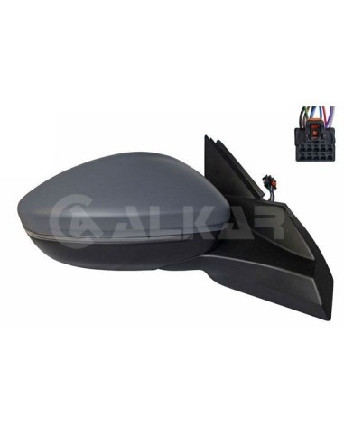 Right rearview mirror for 208 2019 - courtesy arrow 10 + 2 pin
