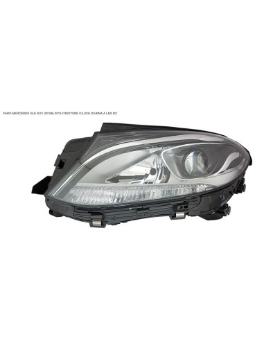 Right headlight with diurnled light for mercedes gle w166 2015 onwards
