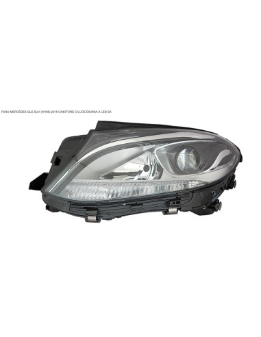 Left headlight with diurnled light for mercedes gle w166 2015 onwards