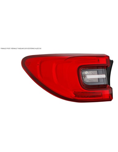 Luz led externa trasera izquierda para renault kadjar 2019 en adelante