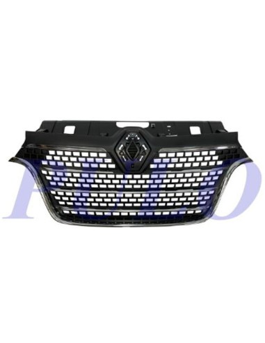 Front bezel with chrome moldings for renault master 2020 onwards
