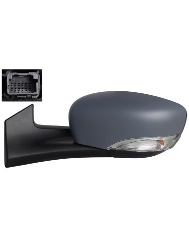 Left rear-view electric thermal reclosable for ZOE 2013- arrow 9 PIN