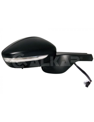 Foldable black electric thermal right mirror for C3 2016 onwards