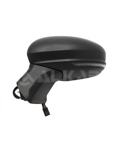 Black electric thermal left rearview mirror for CAPTUR 2019 onwards