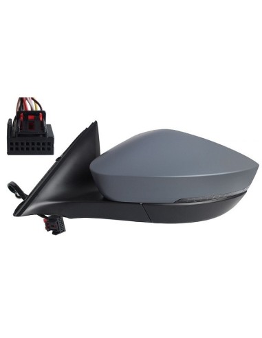 Left electric folding mirror for OCTAVIA 2020- with arrow 8 10 PIN