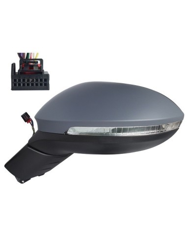 Right electric foldable mirror for VW ID 3 2020- mem lights 13 PIN