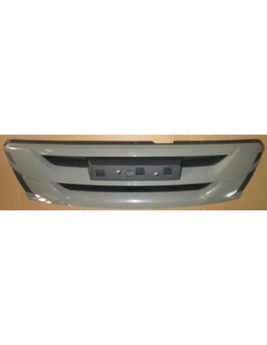Complete light gray grille for isuzu d-max 2016 onwards