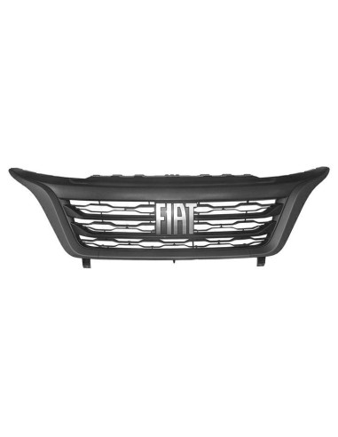 Chrome Molding Grille Trim Gloss Black Frame for fiat ducato 2021-