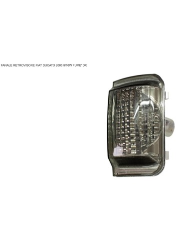 Right rear view light ducato jumper boxer 2006 onwards smoked