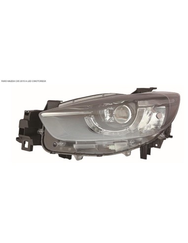 Left front led headlight with electric motor for mazda cx5 2015 onwards