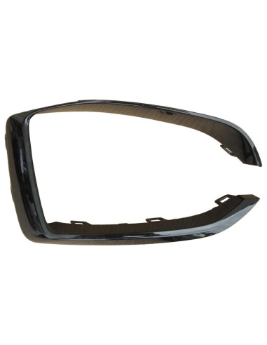 Glossy black left front grille frame for bmw 1 series f40 19- sport